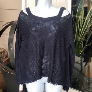 Alta Distressed Sweater - SALE 4 for$20